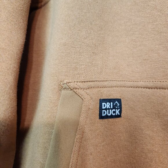 DRI DUCK Men's M Pullover Hooded Sweater Kangaroo Pocket Fleece Lined Helena 50 - Picture 7 of 16